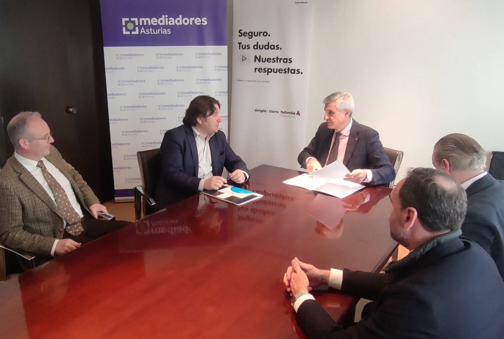 Reunión Mediadores Asturias y Helvetia Seguros